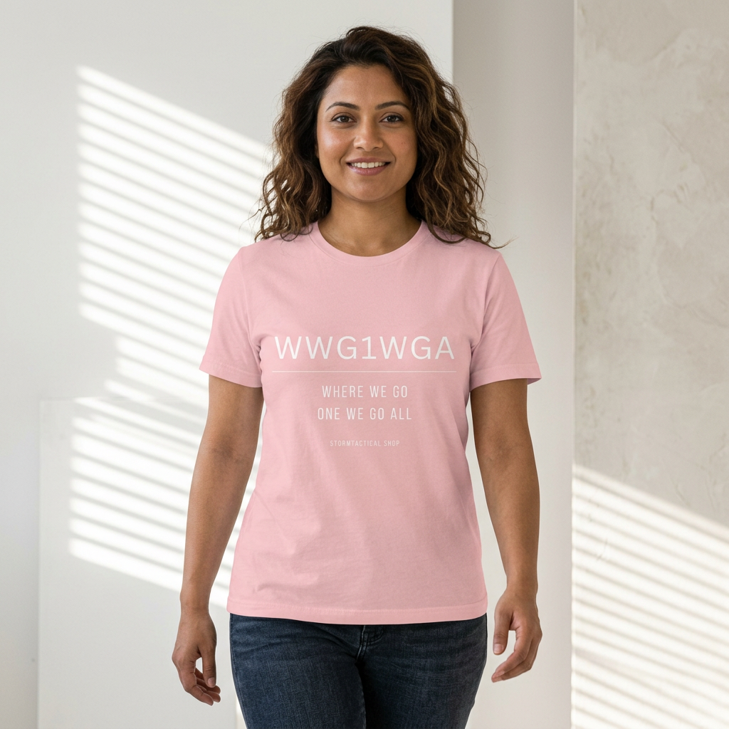 WWG1WGA Tee — "Where We Go One We Go All" Short Sleeve Shirt